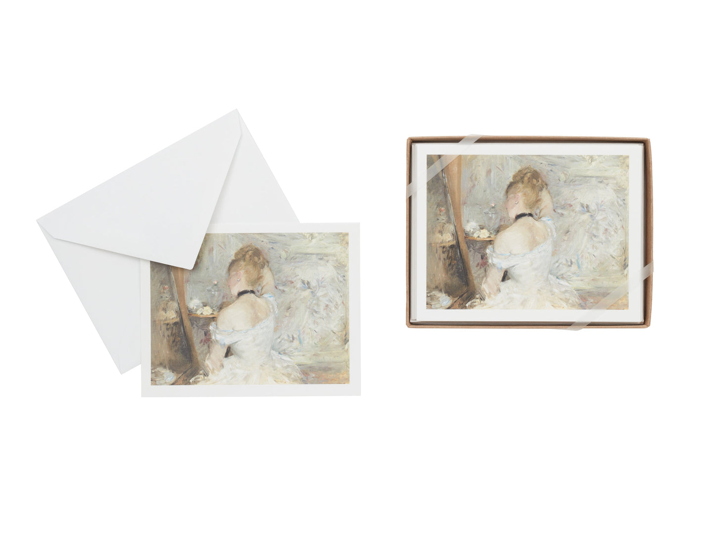 Berthe Morisot Woman at Her Toilette Note Cards