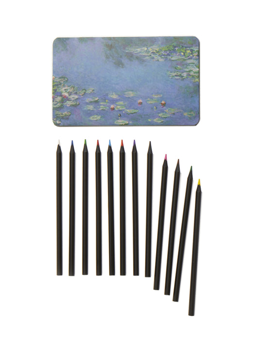 Claude Monet Water Lilies Pencil Set