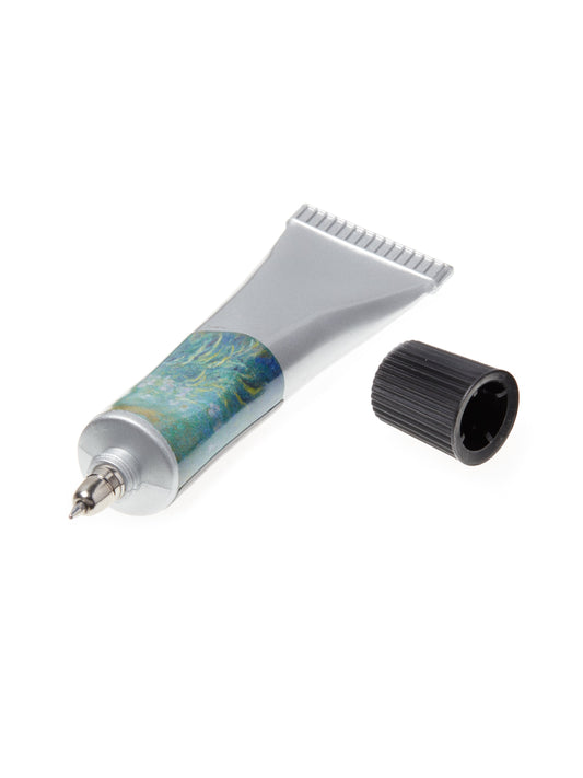 Claude Monet Irises Paint Tube Pen
