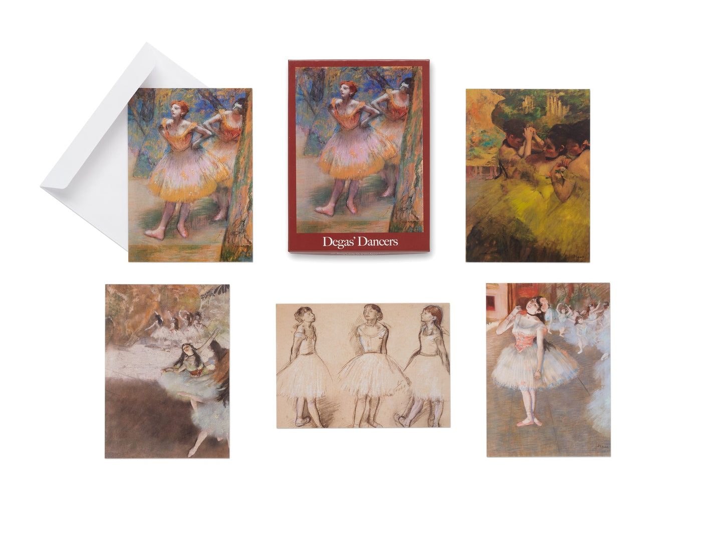 Edgar Degas' Dancers Boxed Note Cards